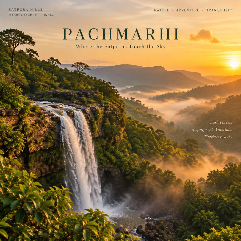 Hills of Pachmarhi on a cab trip from Jabalpur